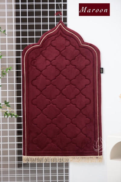 Sejadah Sujood Hayda - maroon V2